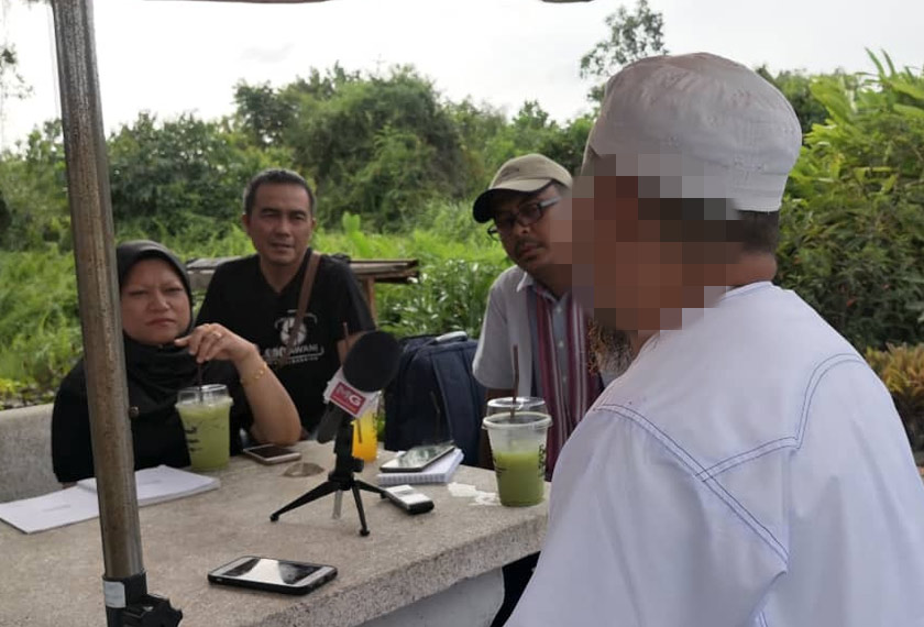 Iman Nasir ketika ditemu ramah penulis.