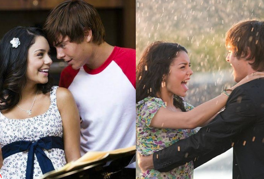 Antara babak yang mereka lakonkan bersama dalam High School Musical