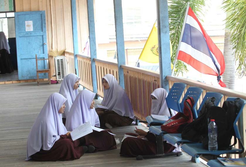 Kelas agama terus dijalankan di selatan Thailand. - Foto Ahmad Zakki Jilan