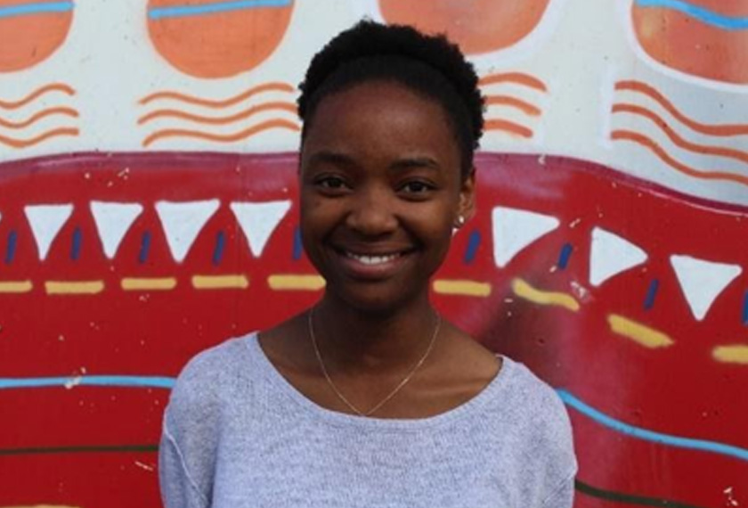 Asal dari kampung, Eerste River di pinggiran Cape Town, Afrika Selatan