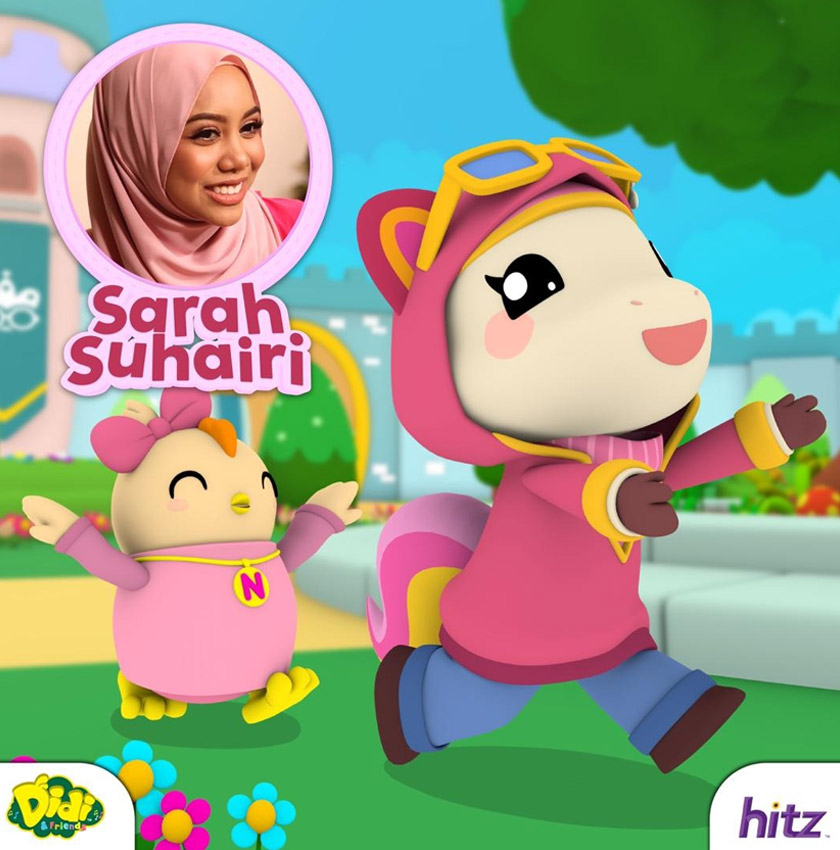 Sarah Suhairi muncul sebagai karakter anak kuda dalam muzik video Takkan Tak Tahu