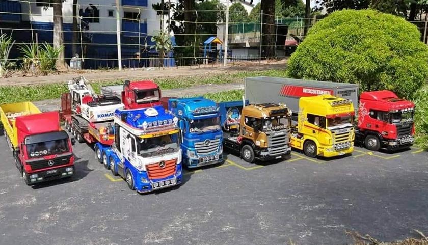 Bagi yang pertama kali melihat rekaan RC trak, pastinya berasa teruja apabial ia kelihatan seperti jentera sebenar.