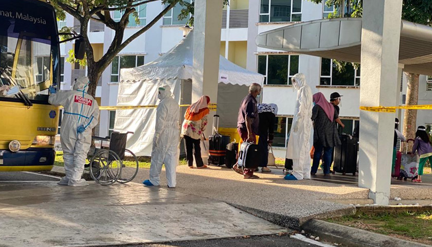 Rakyat Malaysia termasuk jemaah tabligh yang selamat tiba di tanah air dikuarantin 14 hari di ILKAP dan AKEPT.