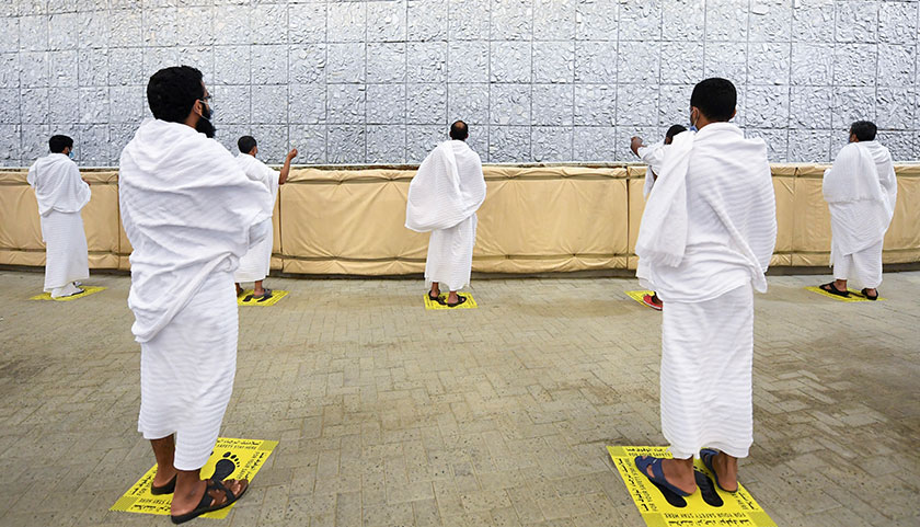 Kerajaan Arab Saudi melaksanakan kawalan ketat ibadah haji tahun ini dalam membendung penularan COVID-19 dalam kalangan jemaahnya. - Foto AP/Kerajaan Arab Saudi