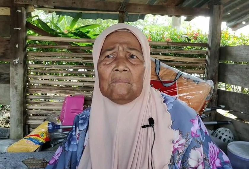 Sekalipun sedih, namun Che Manis Abas reda dengan apa yang berlaku. - Gambar Astro AWANI