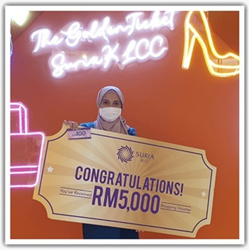 Setiap hari anda berpeluang untuk menang baucar lumayan.