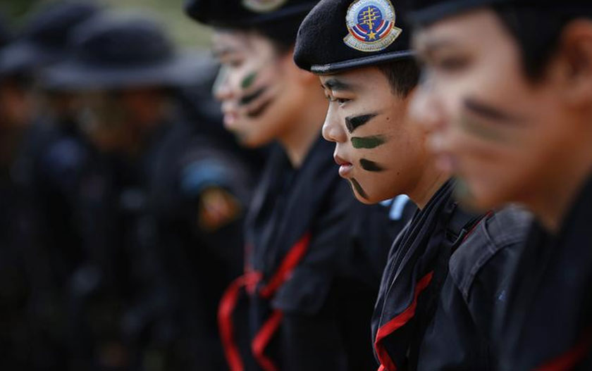 Foto sekumpulan anggota separa tentera Ranger Thailand ketika sedang dalam latihan di sebuah kem di Yala, Thailand. Foto ini dirakam pada Mac 2013. REUTERS/Damir Sagolj (Gambar hiasan)