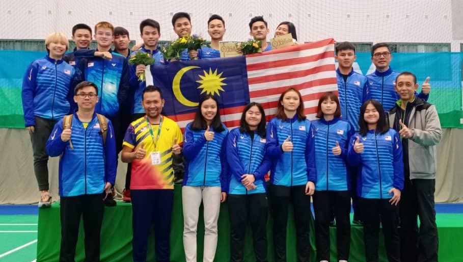 Kontinjen remaja negara yang menggalas cabaran di Berlin pada 4 hingga 8 Mac tempoh hari.