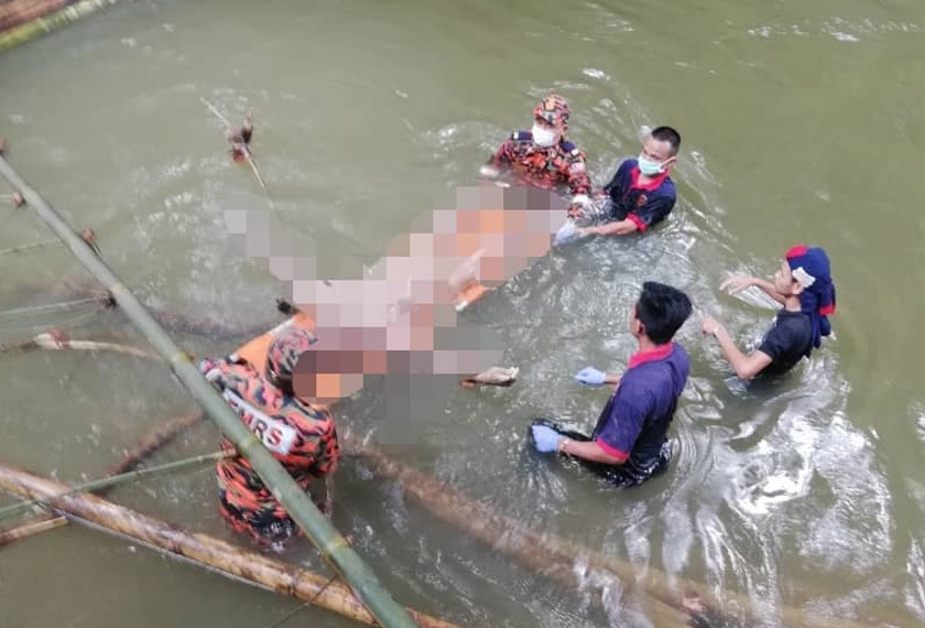 Mayat Mac Aloysius Gago ditemui terapung, 7 kilometer dari lokasi dia dilaporkan hilang