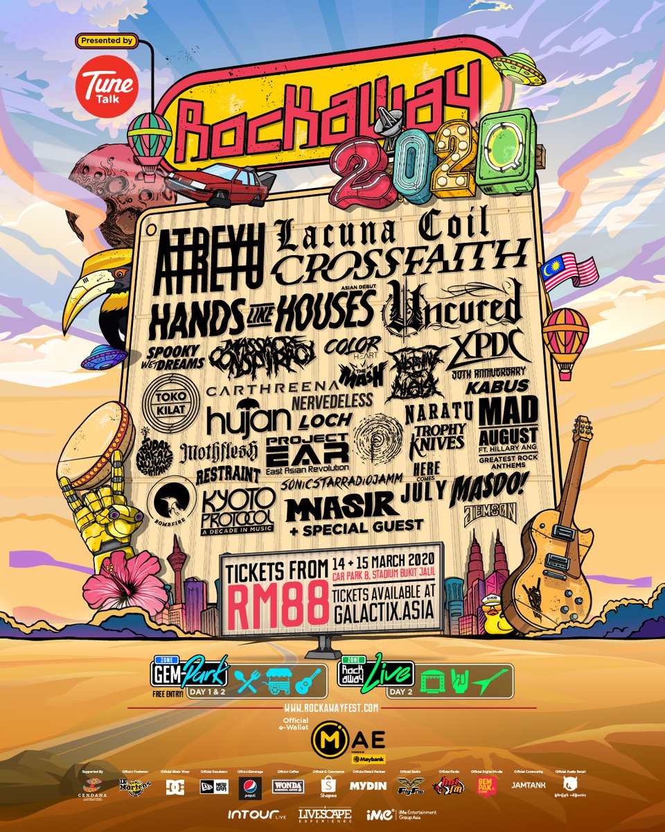 Festival Rockaway 2020 sudah umumkan barisannya