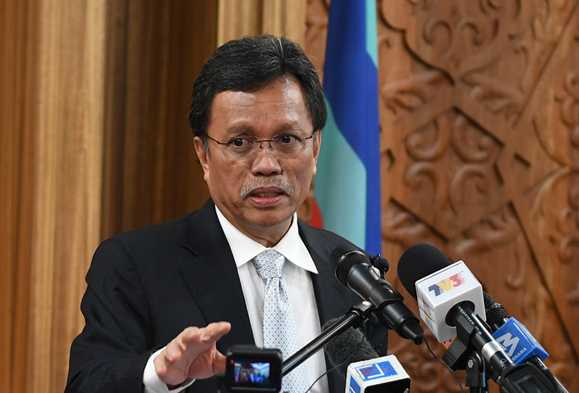 Ketua Menteri Sabah, Datuk Seri Mohd Shafie Apdal