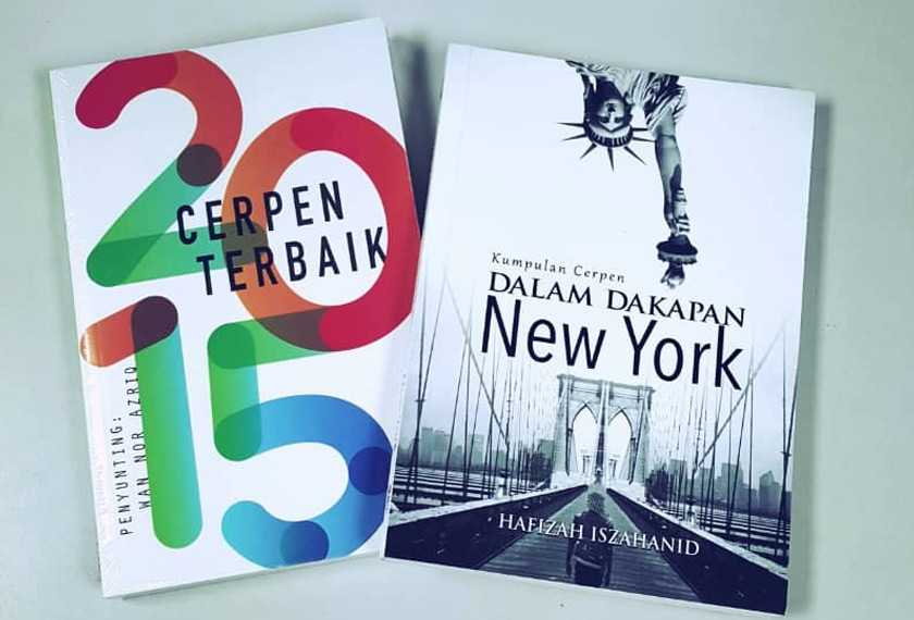 Dalam Dakapan New York merupakan salah satu kumpulan cerpen karya Hafizah Iszahanid. - Gambar Hafizah Iszahanid