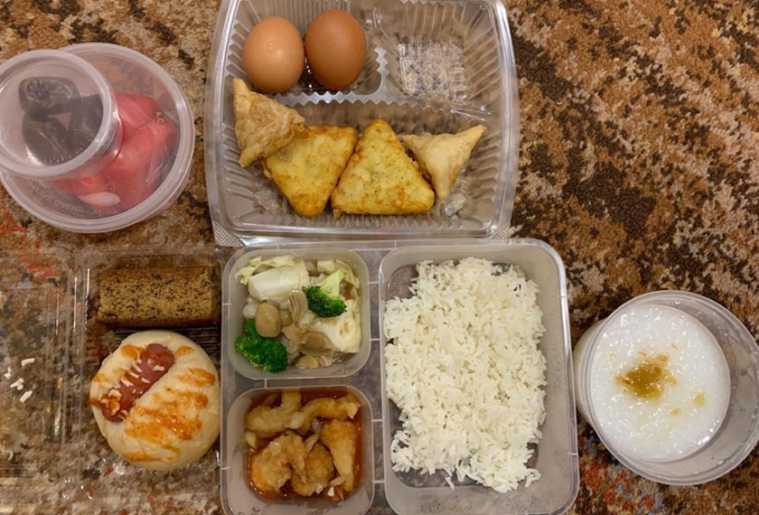 Menurut Dayang, kebajikan mereka seperti makan dan minum terjaga sepanjang menjalani kuarantin disitu. - Foto Ihsan Dayang Nurramizah