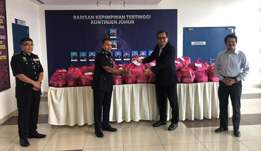 Penghargaan SIPP-YTL JV kepada pihak polis kerana usaha menjaga keamanan negara.