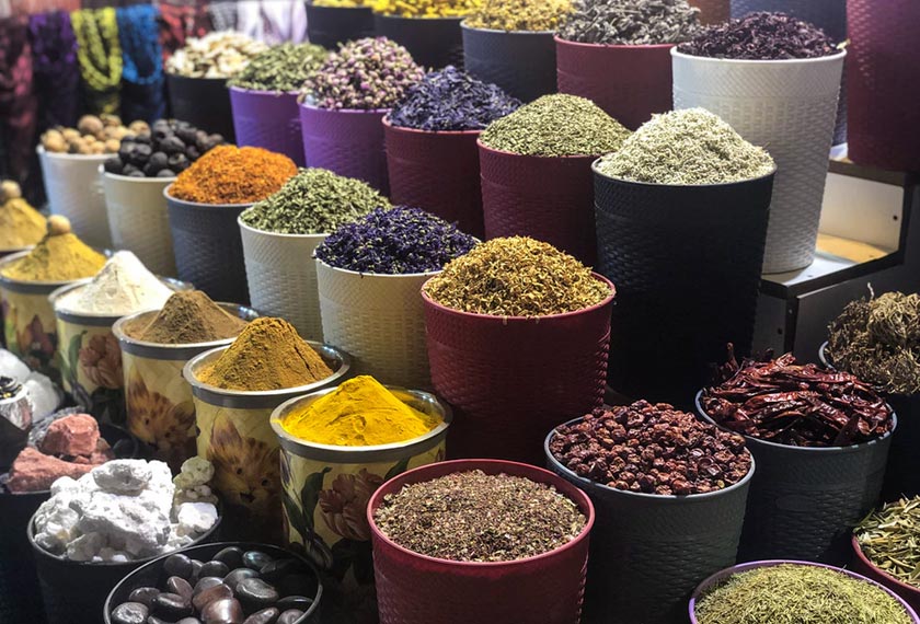 Deria bau pastinya terangsang dengan pelbagai aroma rempah ratus yang dijual di Spice Souk, Deira. - Unsplash