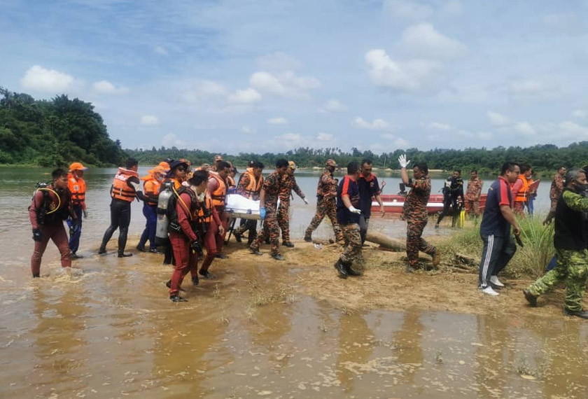 Mayat mangsa lemas di Sungai Terengganu berjaya ditemui pasukan Bomba dan Penyelamat.