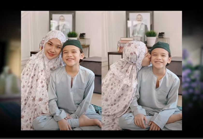 Ada kalanya, Bunga dilihat tidak mampu menerima takdir atas pemergian Allahyarham suaminya yang meninggal dunia pada 18 Februari lalu. 