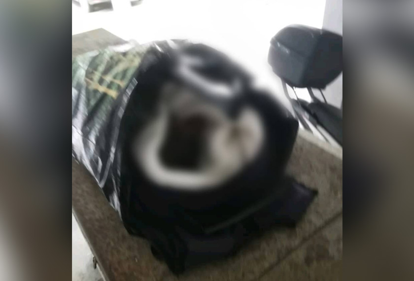 Bayi perempuan yang masih hidup dipercayai baru dilahirkan ditemui diatas peti surat di flat  blok 47 Tingkat, Paya Terubong 4,Pulau Pinang.