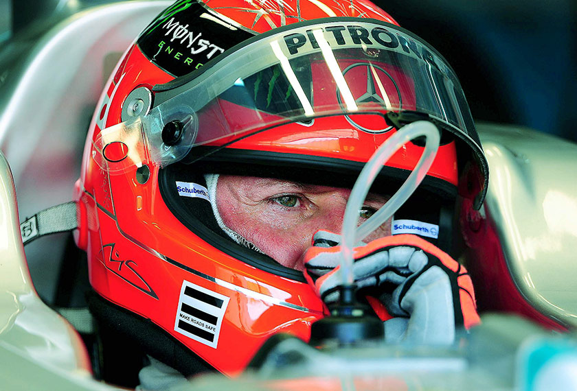 Schumacher memenangi 91 perlumbaan, rekod dunia yang baru sahaja dipecahkan Hamilton baru-baru ini. 