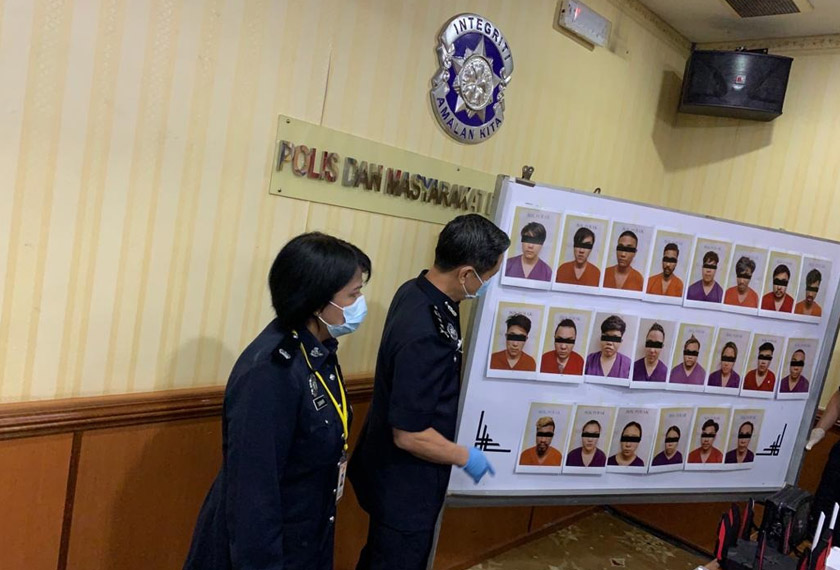 Polis percaya, sindiket itu telah beroperasi dua tahun lalu di luar negara dan memindahkan operasi mereka ke Malaysia ekoran pandemik COVID-19. - Foto Astro AWANI