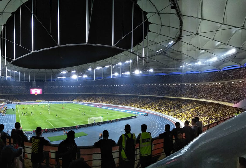 Perlawanan melibatkan Malaysia dan Indonesia pasti mampu membuatkan stadium dibanjiri penyokong.
