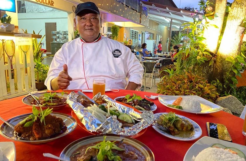 Pakar Masakan Portugis, Chef Benildus De Silva menunjukkan antara masakan masyarakat Portugis yang popular