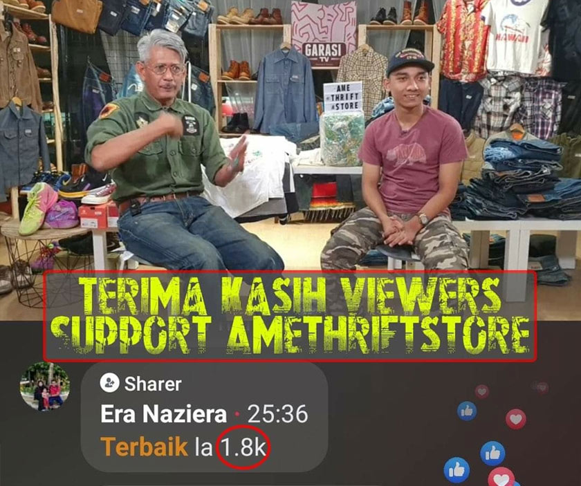 Amethriftstore diasaskan dua remaja. Amir berusia 17 tahun dan masih bersekolah dan Iqbal (18 tahun) adalah lepasan SPM. - Gambar Zainal Rashid Ahmad