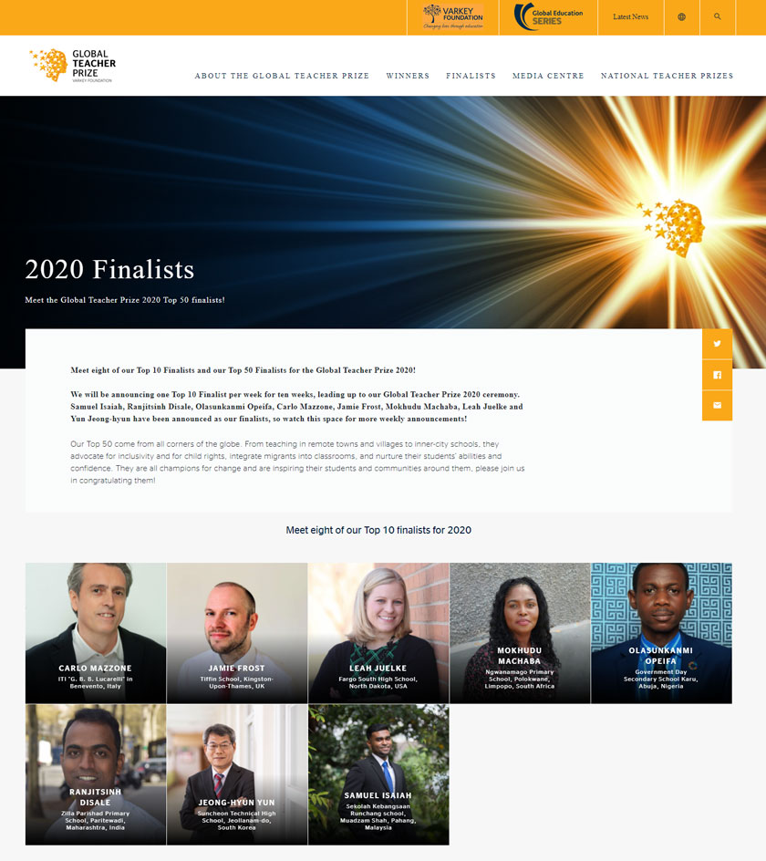 Pemenang akan menerima hadiah wang tunai AS$1 juta (RM4.3 juta)