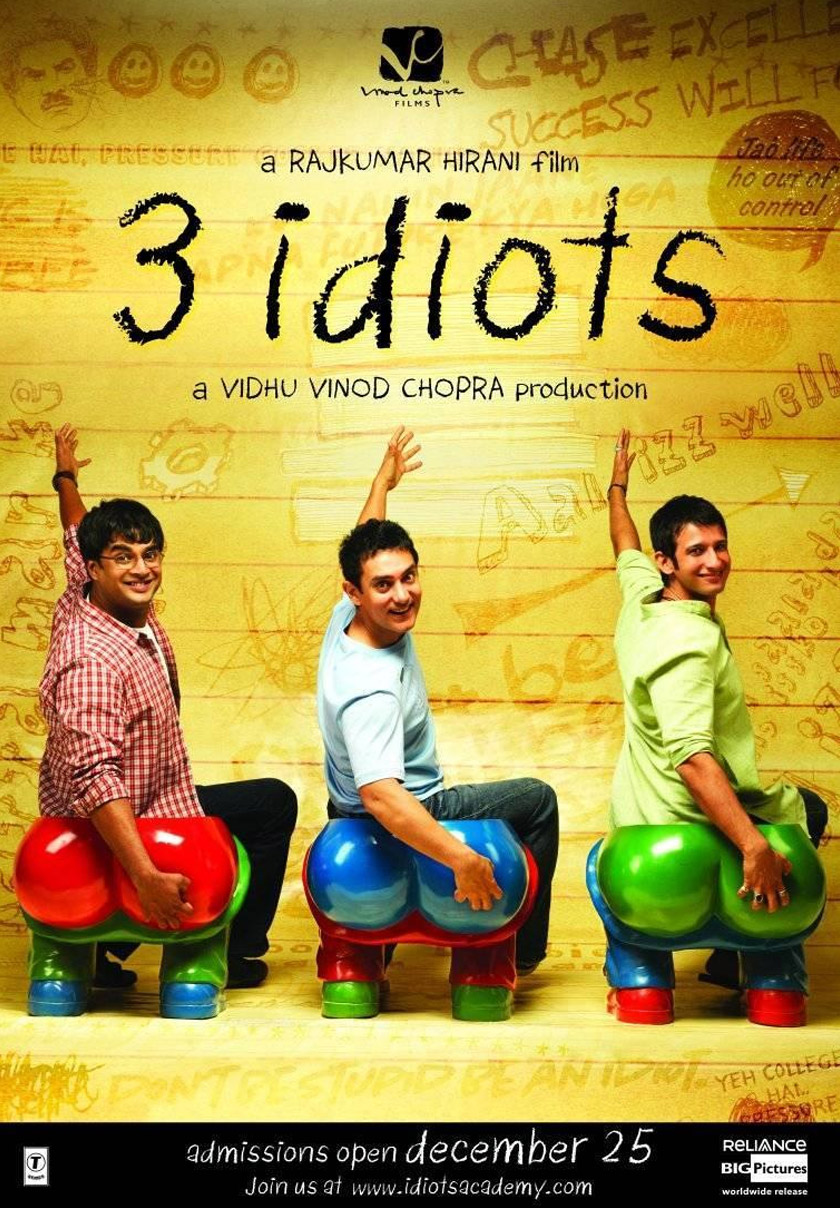 Astro AWANI menyenaraikan lima fakta yang mungkin anda tidak tahu berkaitan 3 Idiots.