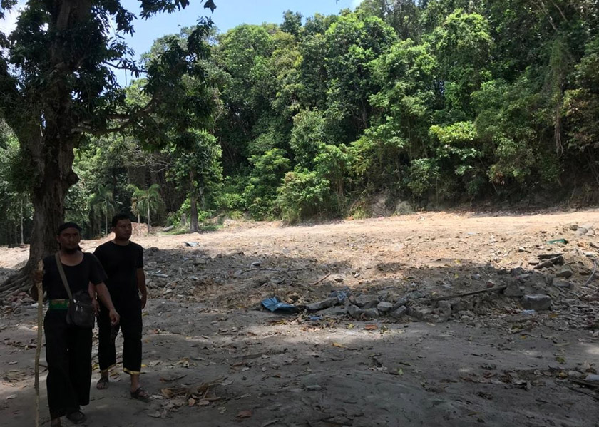 Di sinilah bekas tapak pemujaan Makam Tujuh Beradik
