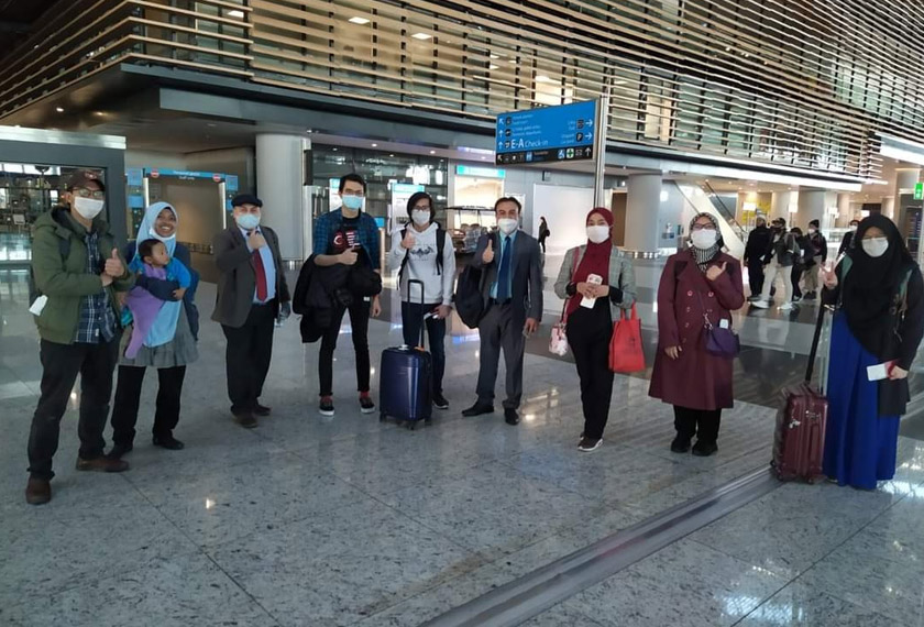 Kejayaan proses repatriasi rakyat Malaysia dari Turki adalah hasil kerjasama baik Kerajaan Malaysia dan Kerajaan Turki bersama persatuan-persatuan pelajar serta agensi pelancongan. - Foto Kedutaan Besar Malaysia di Turki