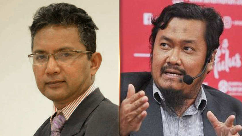 Penganalisis politik, Dr Kamarul Zaman Yusoff (kiri) berpandangan Muktamar Tahunan Pas ke-66 merupakan medan penting buat parti Islam itu