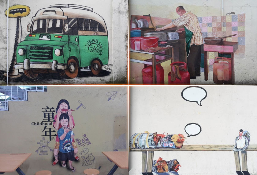 The Sibu Municipal Council (SMC) has begun the Sibu Street Art 2016, a campaign which comprises of 10 murals in different locations throughout Sibu. -Sarawak Tourism pic