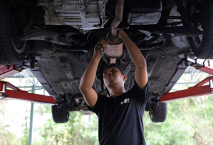 Lakukan pemeriksaan di bengkel