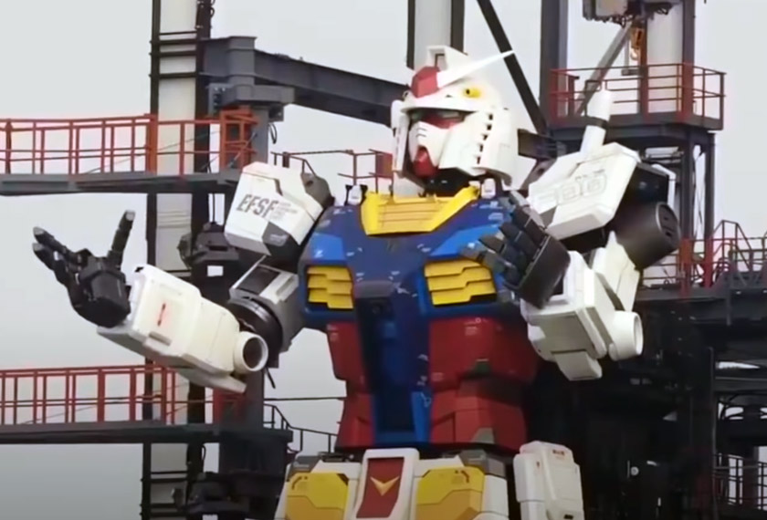 Robot Gundam adalah tarikan utama Kilang Gundam Yokohama, yang dijadualkan dibuka pada 1 Oktober. - Foto/Gundam Factory Yokohama