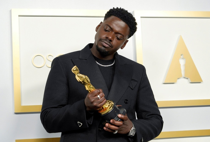 Daniel Kaluuya, winner of the Award for Best Actor in a Supporting Role for 
