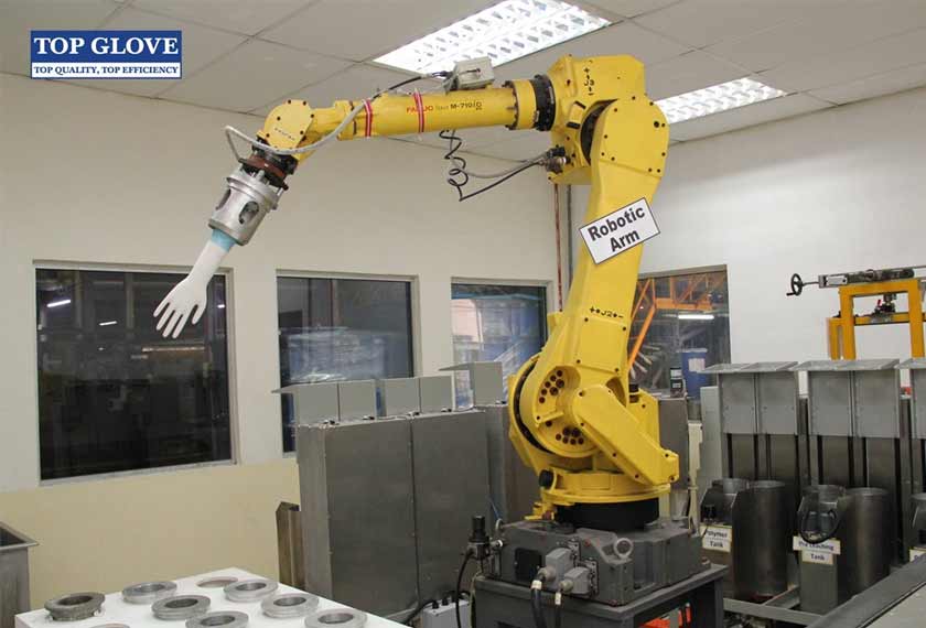 Top Glove bergerak ke arah pengembangan penggunaan automasi, digital dan robotik bagi meningkatkan pengeluaran produk.