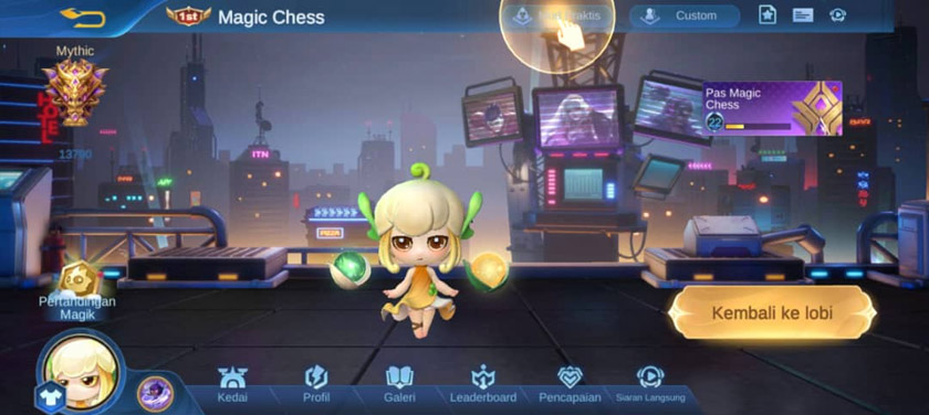 NO 1 TOP GLOBAL MAGIC CHESS