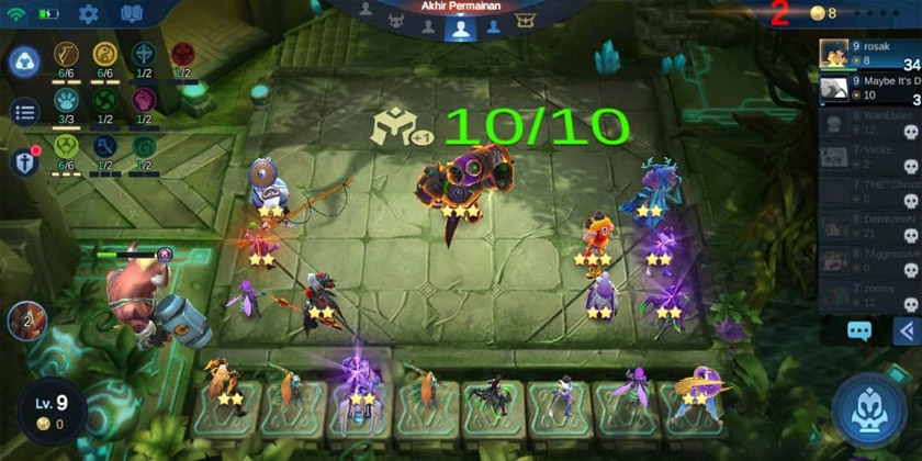 Jadual live AREPTVCHESS dan antara sedutan dari gameplay