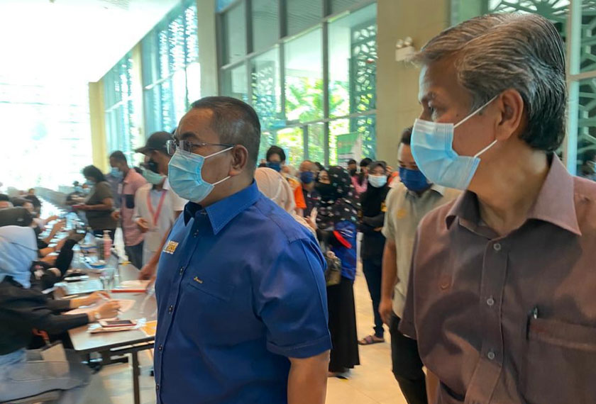 Hadir di PPV Integrasi di LICC semasa Lawatan Kerja ialah Menteri Besar Kedah, Muhammad Sanusi Md Nor