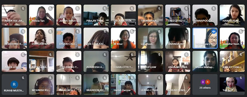 Teachers and students from Campus Rangers International School. - Photo by Campus Rangers