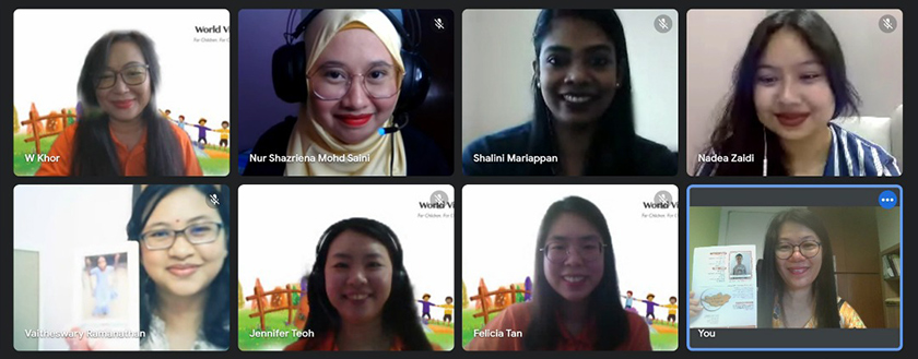 Representatives from World Vision and teachers from Campus Rangers International School. - Photo by Campus Rangers