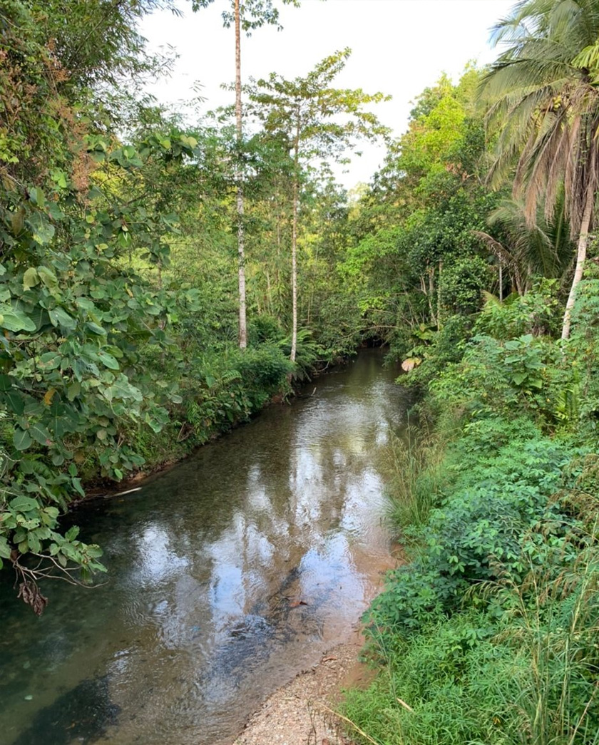 Lokasinya dikelilingi keindahan alam semula jadi yang unik.