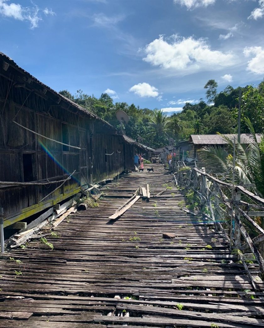 Penghuni rumah itu berpandangan beberapa bahagian dan struktur rumah tersebut perlu dibaik pulih bagi memelihara identitinya.