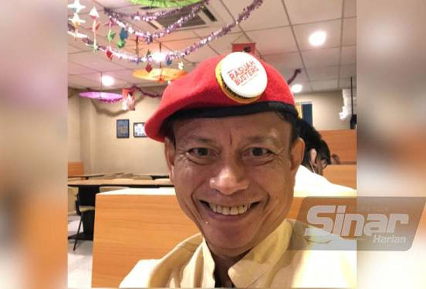 Bagi Azlan, dia sangat bertuah kerana diberi peluang untuk turut serta dalam misi penting menyebar mesej antirasuah kepada seluruh masyarakat berbilang kaum di negara ini. - Foto Sinar Harian