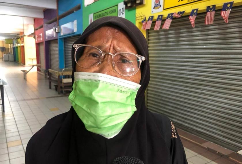 Saayah Yut, Peniaga Pasar