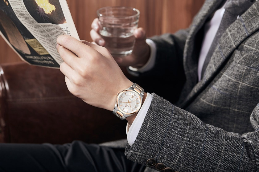 Rekaan dengan mendapat sentuhan identikal ini memberi definisi baharu kepada elemen klasik serta minimalis jam tangan Swiss.