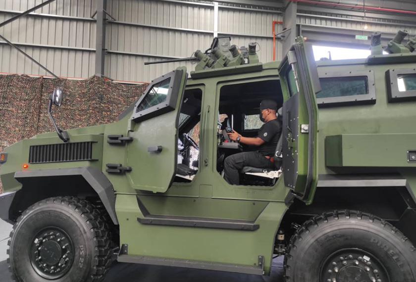 Menggunakan teknologi terkini, HMAV4x4 ini setanding kualitinya dengan negara luar