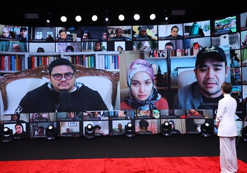 Sesi perkongsian tips dari pengasas dan mentor RichWorks, Datuk Wira Dr Azizan Osman serta TITANS. - Gambar RichWorks