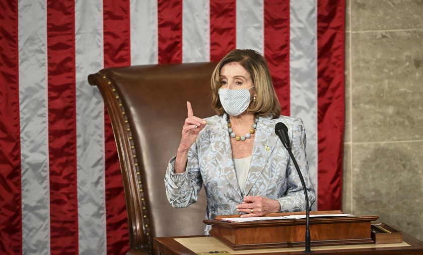 Pemilihan Pelosi dijalankan 17 hari sebelum Presiden dipilih AS, Joe Biden dilantik pada 20 Januari ini.